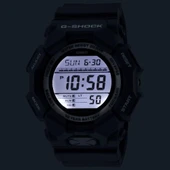CASIO G-SHOCK GD-010-1DR SİYAH SİLİKON KORDON DİJİTAL ERKEK KOL SAATİ thumbnail 5