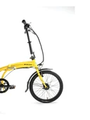 Bisan Prime V Fren 7 Vites 20 Jant Elektrikli Katlanır Bisiklet Cat Sarı Siyah 32 Kadro - 2