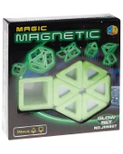 Magic Magnetic 14 Parça Karanlıkta Parlayan Mıknatıslı Şekiller JH6897 thumbnail 1