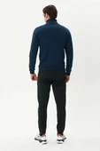 Exuma Erkek Lacivert Tam Fermuarlı Sweatshirt 2419002 - 6