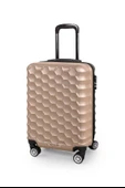 Polo&Sky Petek Model Gold Renk 2'li Valiz Seti (Kabin+Orta) thumbnail 2