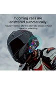 Y20 5.3 Motosiklet Kask Kulaklık Intercom Işıklı Motorsiklet Interkom - 5