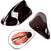 Balık Sırtı Köbekbalığı Aerodinamik Elektronik Ön Anten Siyah - 1