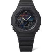 CASIO G-SHOCK GA-2100RW-1ADR SİYAH SİLİKON KORDON ANALOG/DİJİTAL ERKEK KOL SAATİ - 2