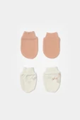 Nessiworld Bibaby Biorganic Teach Me 2'Li Bebe Eldiven 72240 Red - 1