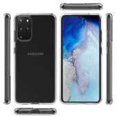 Galaxy S20 Plus Kılıf Zore Coss Şeffaf Sert Silikon Kılıf thumbnail 3