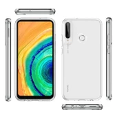 Huawei P40 Lite E Kılıf Zore Coss Şeffaf Sert Silikon Kılıf thumbnail 3