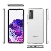 Galaxy S20 FE Kılıf Zore Coss Şeffaf Sert Silikon Kılıf thumbnail 3