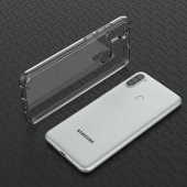 Galaxy M11 Kılıf Zore Coss Şeffaf Sert Silikon Kılıf - 7