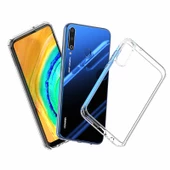 Huawei P40 Lite E Kılıf Zore Coss Şeffaf Sert Silikon Kılıf thumbnail 7