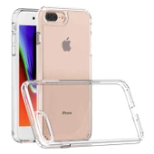 Apple iPhone 7 Plus Kılıf Zore Coss Şeffaf Sert Silikon Kılıf thumbnail 2