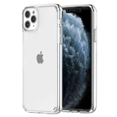 Apple iPhone 11 Pro Max Kılıf Zore Coss Şeffaf Sert Silikon Kılıf thumbnail 1