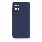 KNY Samsung Galaxy A81 Note 10 Lite Kılıf Kamera Korumalı İçi Süet Mara Lansman Silikon Lacivert - 1