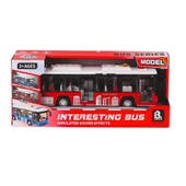 Nessiworld  98051A 98051B Sesli Işıklı Yolcu Otobüsü 1:16-Karsan Oyuncak - 1