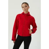 Exuma Kadın Kırmızı Softshell Mont 2421192 - 2