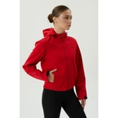 Exuma Kadın Kırmızı Softshell Mont 2421192 - 3