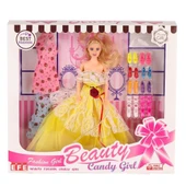 Nessiworld  207 Ayakkabı Setli Candy Girl Bebek -Efe Toys - 1