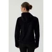 Exuma Kadın Siyah Softshell Mont 2421192 - 4