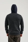Exuma Erkek Siyah Polar Sweat 2311136 - 4