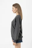 Füme Kadın Basic Sweatshirt - 3