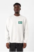 Squid Game Player 001 Beyaz Erkek 2ip Sweatshirt thumbnail 1