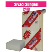 Acord Beyaz Temizlik - Sıva - İnşaat Süngeri  (24 Adet) Eko Paket Kod:146-17 - 1