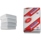Acord Beyaz Temizlik - Sıva - İnşaat Süngeri  (24 Adet) Eko Paket Kod:146-17 - 2