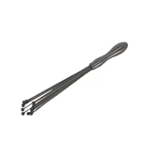 Paslanmaz Çelik Top Krema Yumurta Çırpıcı 30 cm Boncuk Uçlu Yumurta  Çırpıcı - 4