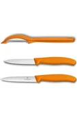 Victorinox Turuncu Soyacak Ve Soyma Bıçak Seti - 2