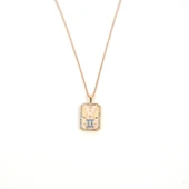 Çelik Kolye Balık Burcu Tarot Model - K-109 - 1