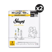 Sleepy Extra Günlük Aktivite Gross Paket Bebek Bezi 7 Numara Xxlarge 200 Adet thumbnail 2