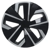 Jant Kapağı Kırılmaz Çıtalı 14" Yeni Model Beyaz Çıtalı 4'lü (TAKIM OLARAK) - 1