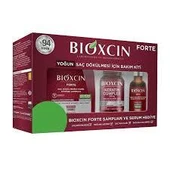 Bioxcin Forte Saç Bakım Kiti Yoğun Saç Dökülmesi İçin (300 ml Şampuan & 50 ml Serum & Keratin Complex 60 Tablet) - 1