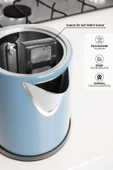 AWOX Mavi Demplus Elektrikli Mavi Renkli Çelik Çay Makinesi - 3