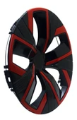 Jant Kapağı Kırılmaz Çıtalı 14" Yeni Model Kırmızı Çıtalı 4'lü (TAKIM OLARAK) thumbnail 2