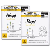 Sleepy Extra Günlük Aktivite Gross Paket Bebek Bezi 7 Numara Xxlarge 200 Adet thumbnail 3