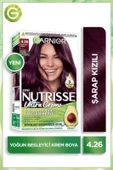 Garnier Nutrisse Yoğun Besleyici Kalıcı Krem Saç Boyası 4.26 Patlıcan Moru - 1