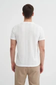 Cazador Slim Fit Bisiklet Yaka Örme Düz Tişört - 2