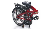 Carraro Flexi 108 V Fren 8 Vites 20 Jant Katlanır Bisiklet Antrasit Siyah Kırmızı - 2