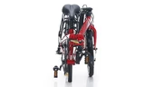 Carraro Flexi 108 V Fren 8 Vites 20 Jant Katlanır Bisiklet Antrasit Siyah Kırmızı - 4