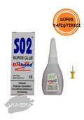 Wuvera S02 Japon Yapıştırıcı – Süper Güçlü, Hızlı Kuruma, 20 gr - 1