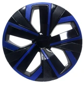 Jant Kapağı Kırılmaz Çıtalı 16" Yeni Model Mavi Çıtalı 4'lü (TAKIM OLARAK) thumbnail 1