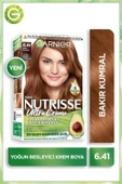 Garnier Nutrisse Yoğun Besleyici Kalıcı Krem Saç Boyası 6.41 Bakır Kumral thumbnail 1