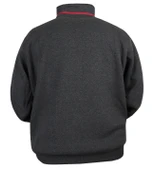 Erkek Büyük Beden Battal Boy 125 Kilo - 155 Kilo Arası İçin Uygun 3 İplik Kalın Kışlık Sweat Mont - 3