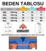 Erkek Büyük Beden Battal Boy 125 Kilo - 155 Kilo Arası İçin Uygun 3 İplik Kalın Kışlık Sweat Mont - 5