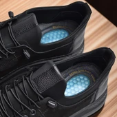 TAB550 Topuk Jelli Ortopedik Taban Hakiki Deri Erkek Ayakkabı Casual Günlük Erkek Ayakkabı POLİ Hafif Taban - 2