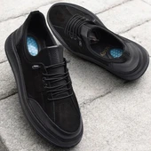 TAB550 Topuk Jelli Ortopedik Taban Hakiki Deri Erkek Ayakkabı Casual Günlük Erkek Ayakkabı POLİ Hafif Taban - 7