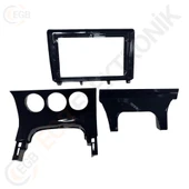 OTO TABLET ÇERÇEVE PEUGEOT 3008-5008 M/C 2013+ 9" SİYAH TAC-151 - 1