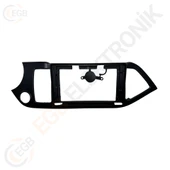 OTO TABLET ÇERÇEVE KIA PICANTO 2011-2017 9" SİYAH TAC-113 thumbnail 1