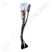 OTO TABLET ÇERÇEVE NISSAN MICRA 2002-2010 9' GÜMÜŞ TAC-311 thumbnail 2